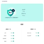 ドメインスコア　A+イメージ